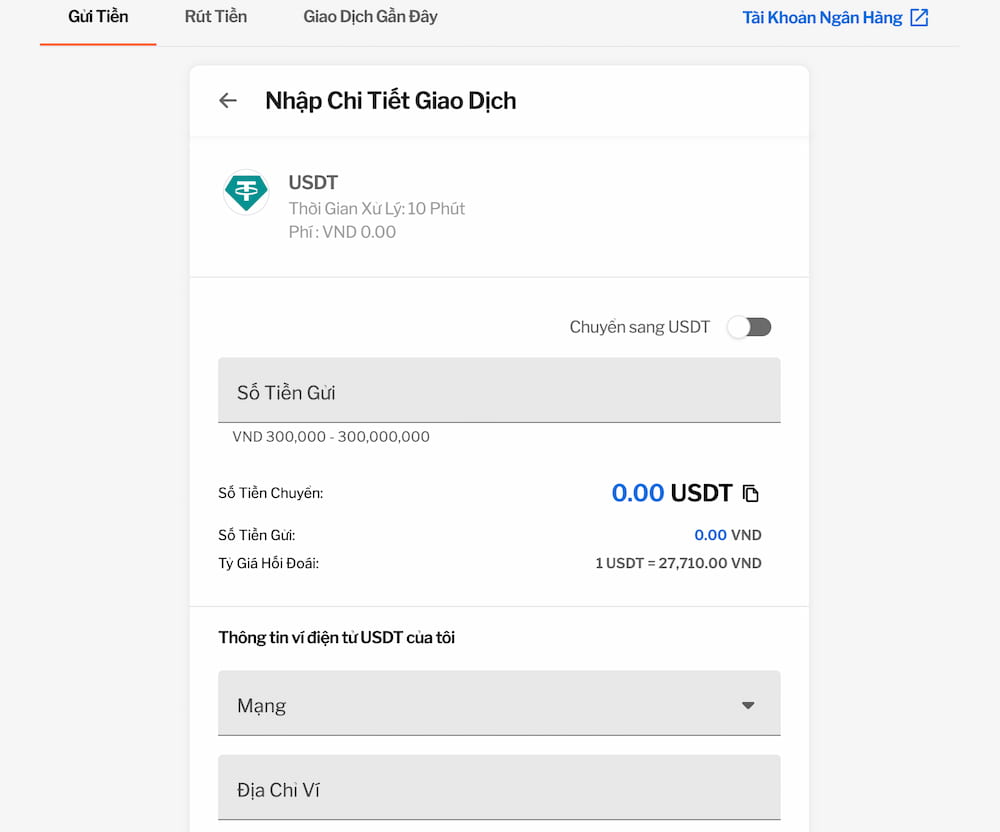 Nạp tiền 188BET: Hướng dẫn chi tiết, nhanh chóng và an toàn 2026 6 Nạp tiền thuận lợi hơn thông qua USDT tại các ví quốc tế