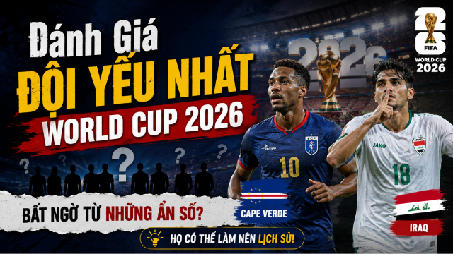 Đánh Giá Đội Yếu Nhất World Cup 2026: Liệu Có Thể Tạo Bất Ngờ? 2 Đội yếu nhất World Cup 2026 liệu có bứt phá?